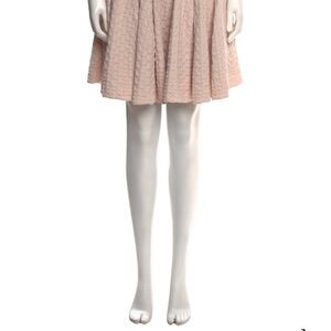 A.L.C. Blush Textured Mini Skirt
